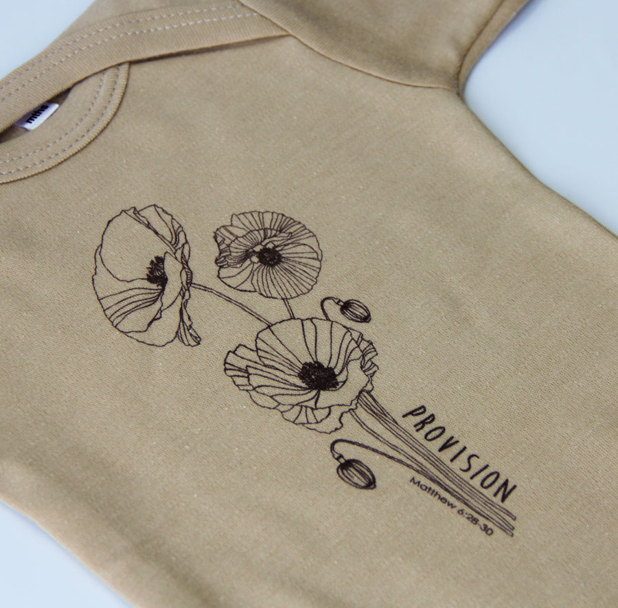 Baby Vest - Flower Bunch (Provision) - Image 3